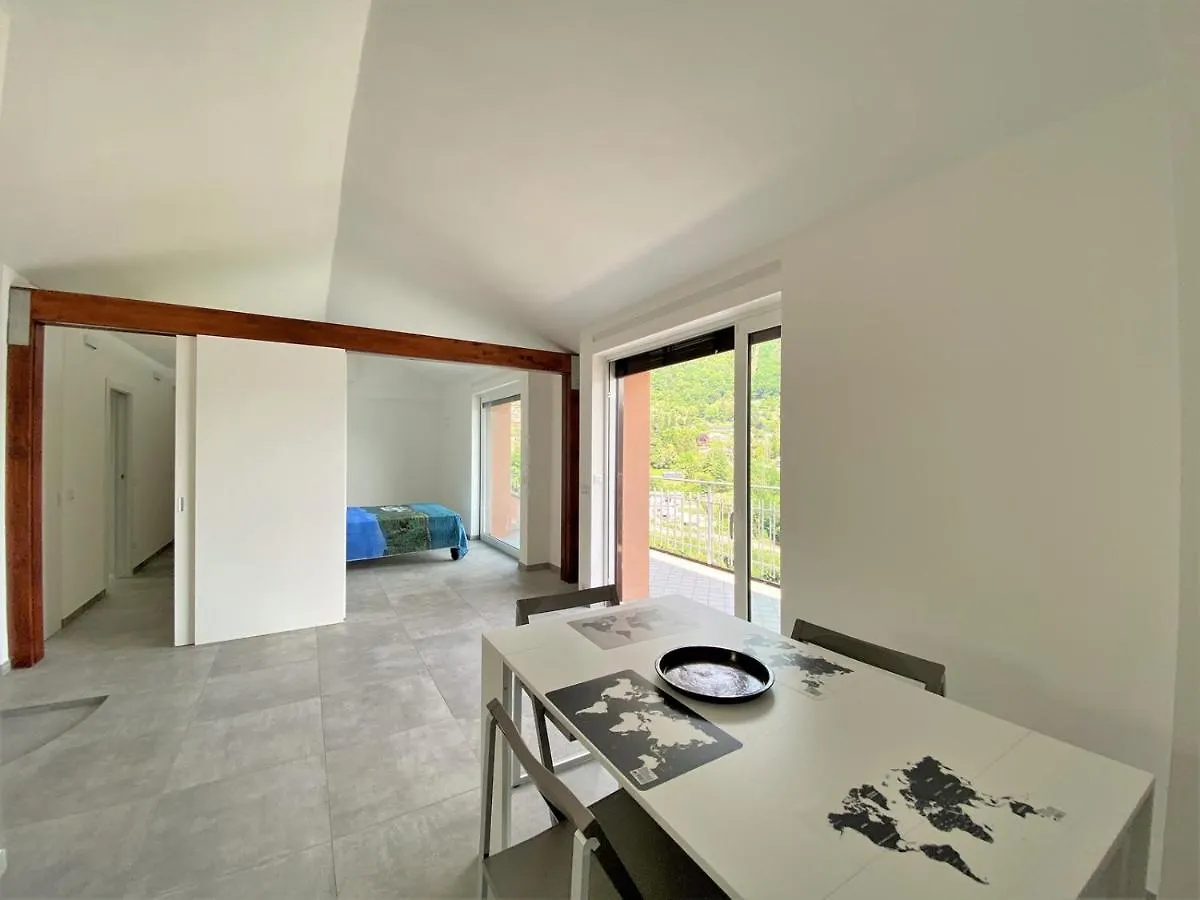 Ferienwohnung La Rondinella - Loft With Fantastic View On Lake Como Argegno 0*,