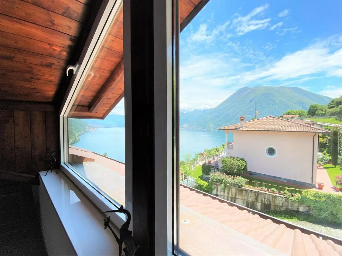 La Rondinella - Loft With Fantastic View On Lake Como Apartman Argegno 0*,  Olaszország