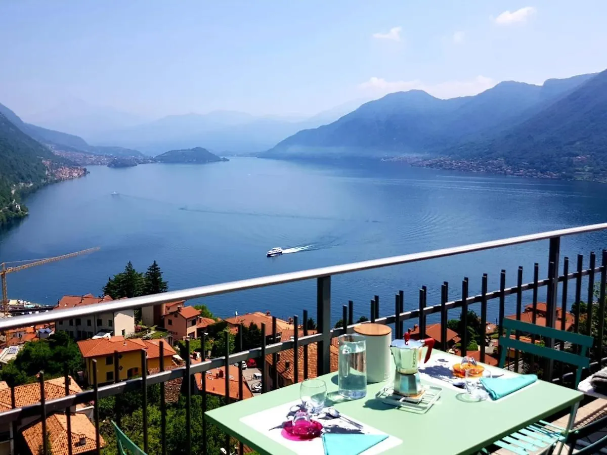 La Rondinella - Loft With Fantastic View On Lake Como Apartman Argegno