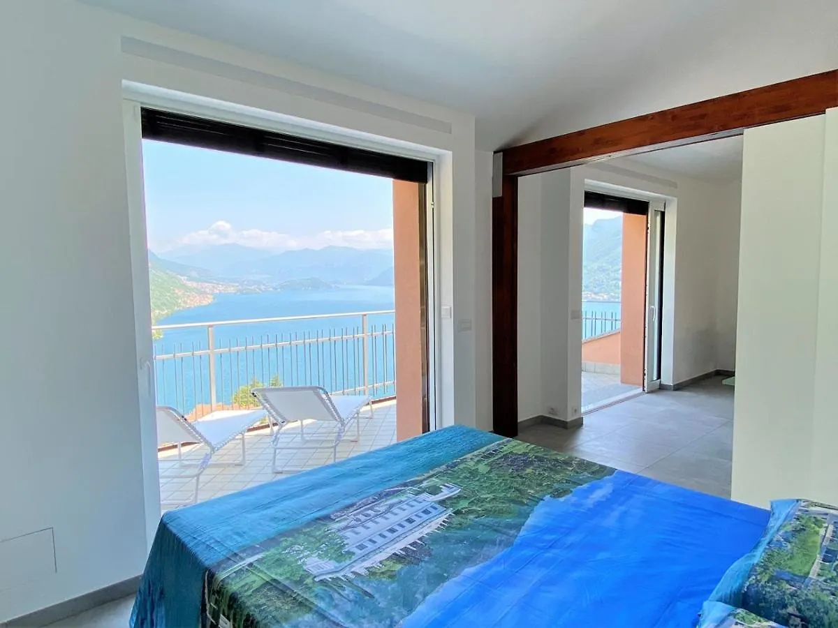 Apartment Ferienwohnung La Rondinella - Loft With Fantastic View On Lake Como Argegno