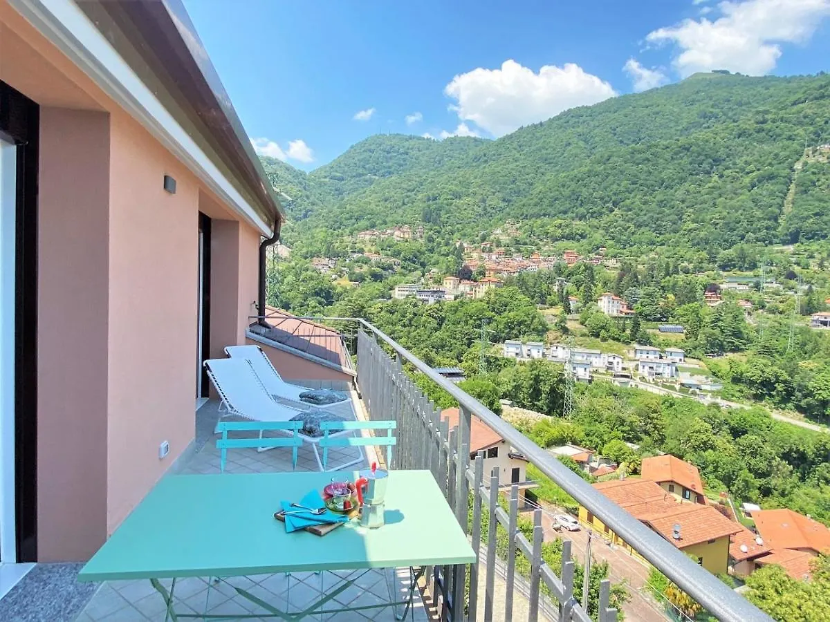 La Rondinella - Loft With Fantastic View On Lake Como Apartman Argegno