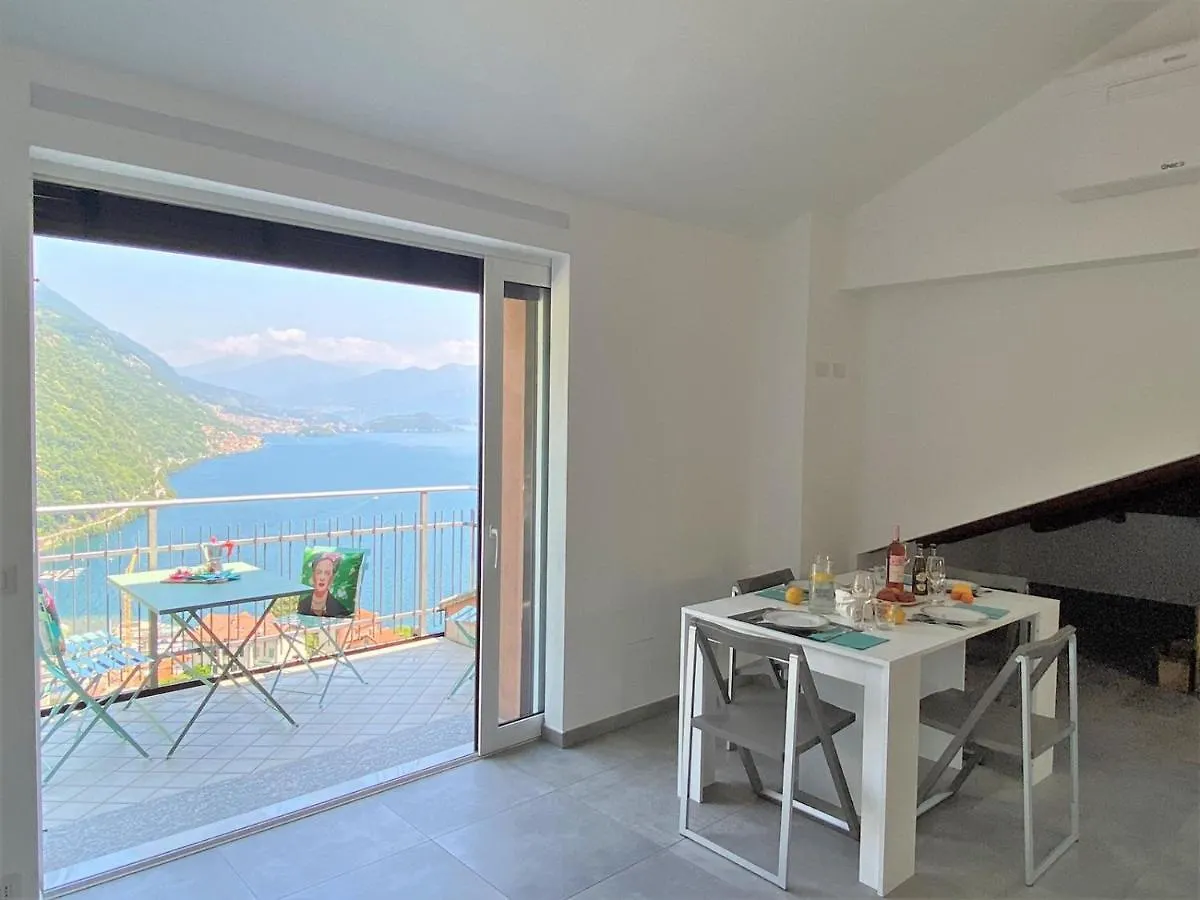 La Rondinella - Loft With Fantastic View On Lake Como Apartment Argegno